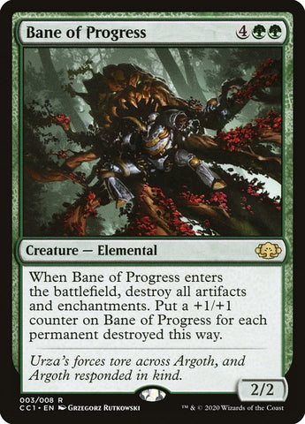 Bane of Progress [Commander Collection Green]