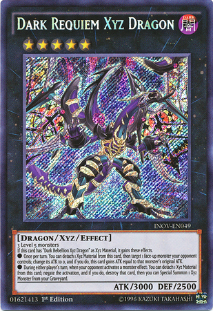 Dark Requiem Xyz Dragon [INOV-EN049] Secret Rare