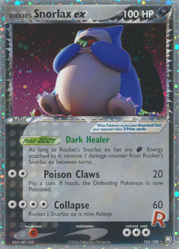 Rocket's Snorlax ex (104/109) [EX: Team Rocket Returns]