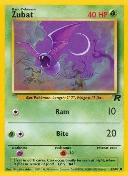 Zubat (70/82) [Team Rocket Unlimited]