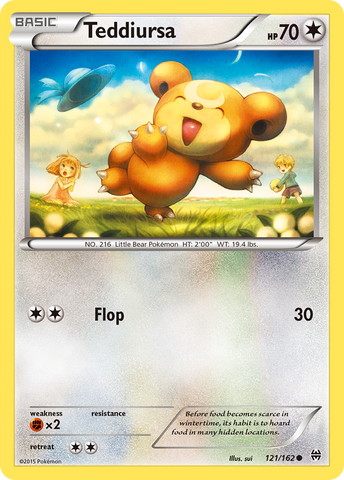 Teddiursa (121/162) [XY: BREAKthrough]