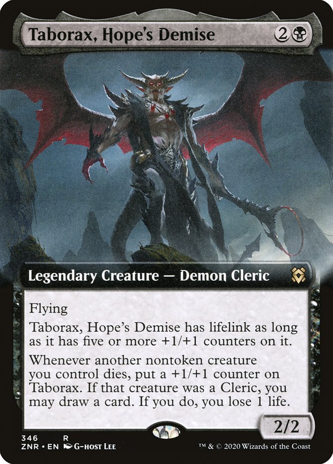 Taborax, Hope's Demise (Extended) [Zendikar Rising Extended Art]