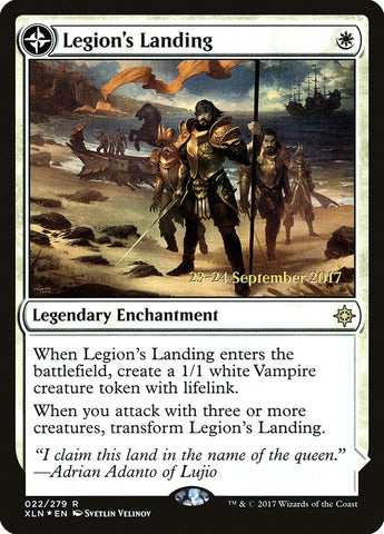 Legion's Landing // Adanto, the First Fort  [Ixalan Prerelease Promos]