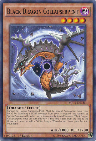 Black Dragon Collapserpent [MP14-EN185] Common