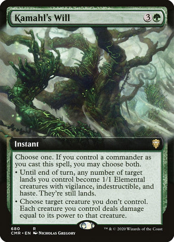 Kamahl's Will (Extended) [Commander Legends Extended]