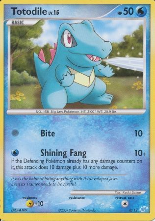 Totodile (8/12) [Diamond & Pearl: Trainer Kit - Manaphy]