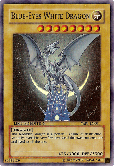 Blue-Eyes White Dragon [YAP1-EN001] Ultra Rare