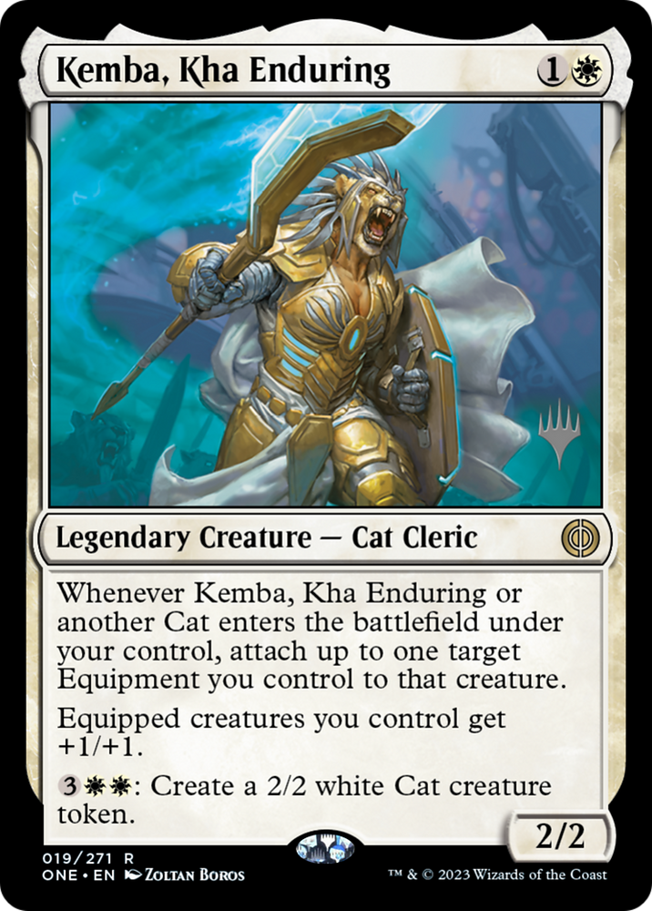 Kemba, Kha Enduring (Promo Pack) [Phyrexia: All Will Be One Promos]