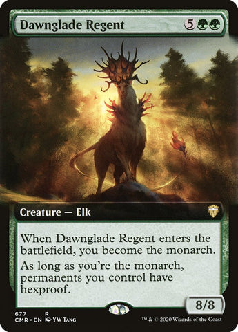 Dawnglade Regent (Extended) [Commander Legends Extended]