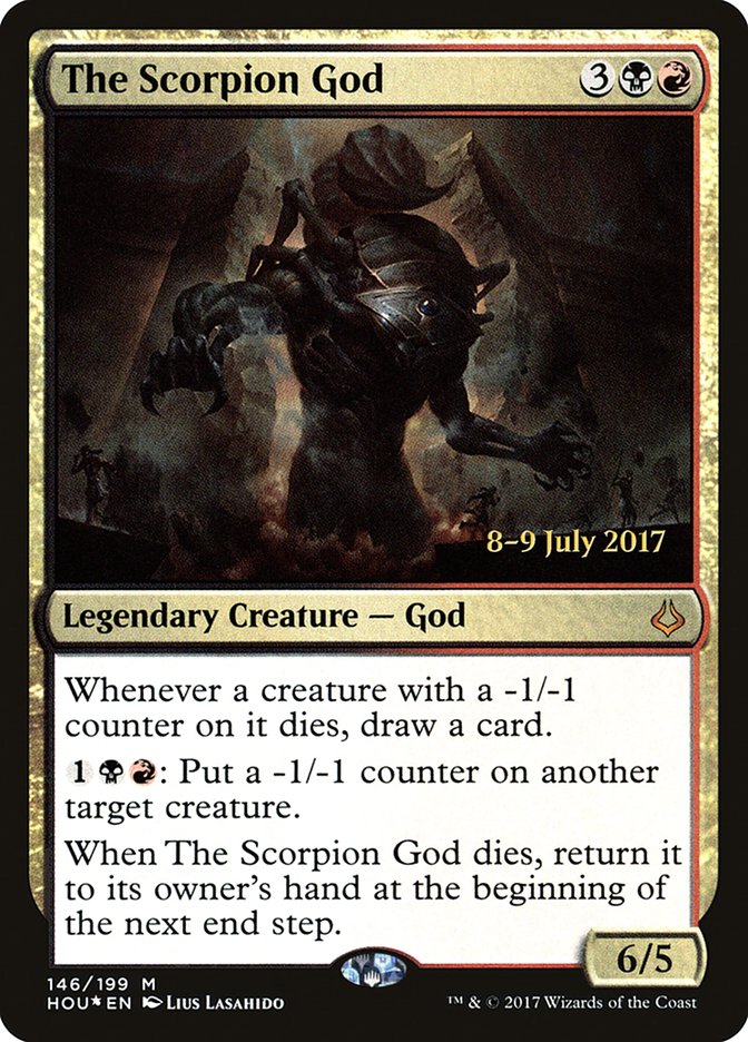 The Scorpion God  [Hour of Devastation Prerelease Promos]