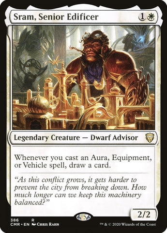 Sram, Senior Edificer [Commander Legends Commander Deck]