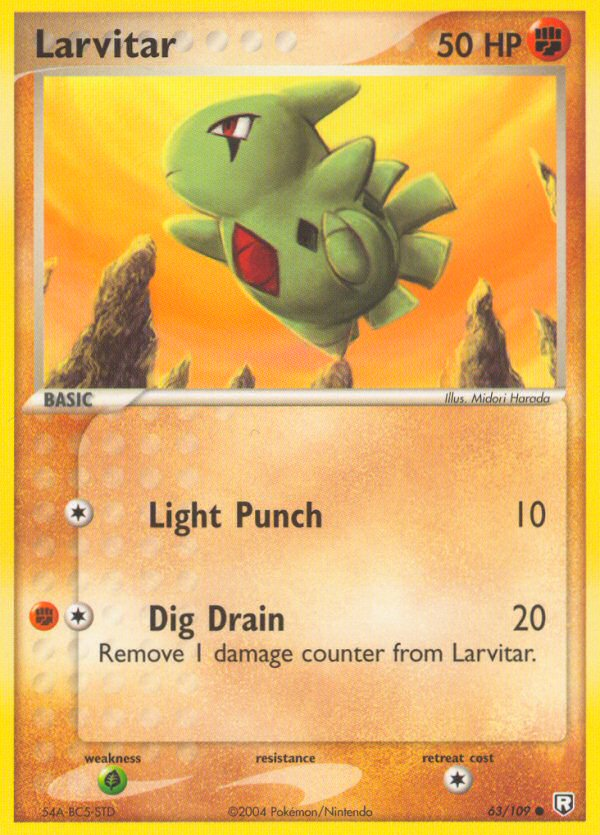 Larvitar (63/109) [EX: Team Rocket Returns]