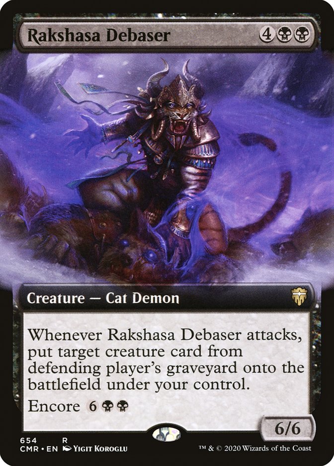 Rakshasa Debaser (Extended) [Commander Legends Extended]
