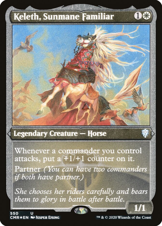 Keleth, Sunmane Familiar [Commander Legends Etched]