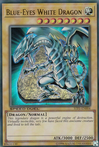 Blue-Eyes White Dragon [STP1-EN004] Ultra Rare