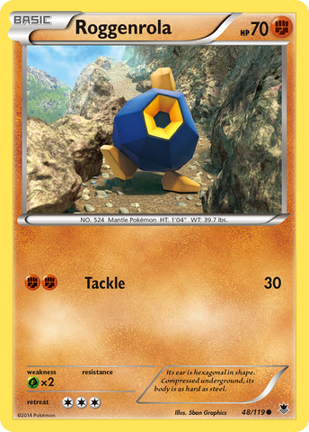 Roggenrola (48/119) [XY: Phantom Forces]