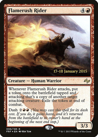 Flamerush Rider  [Fate Reforged Prerelease Promos]