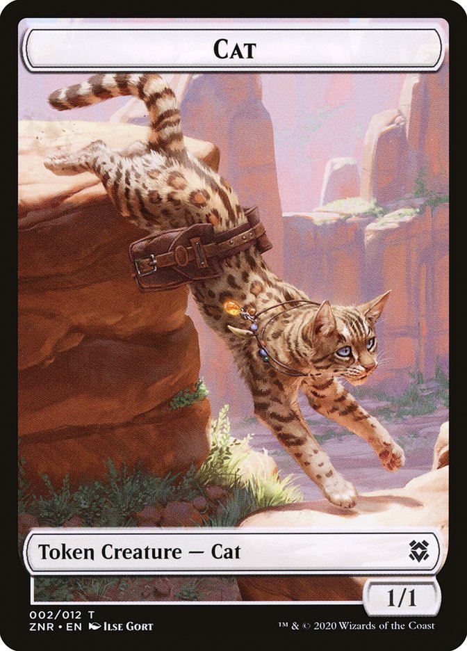 Cat [Zendikar Rising Tokens]