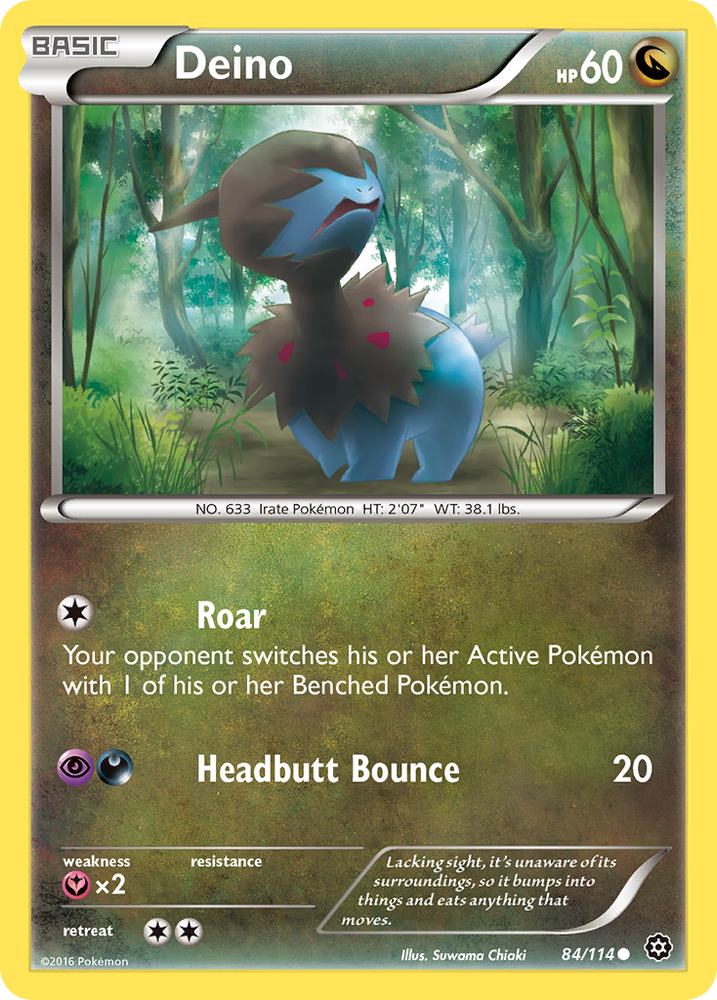 Deino (84/114) [XY: Steam Siege]