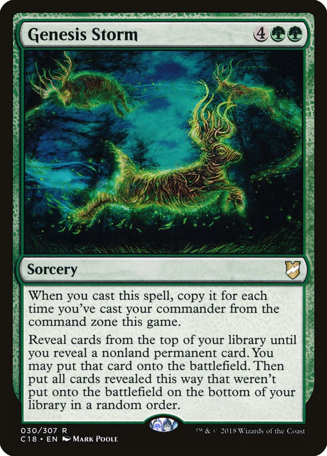 Genesis Storm [Commander 2018]