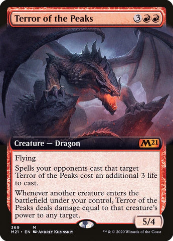 Terror of the Peaks (Extended) [Core Set 2021]