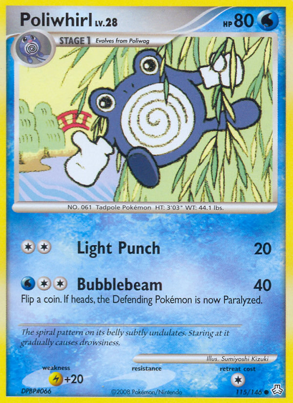 Poliwhirl (115/146) [Diamond & Pearl: Legends Awakened]