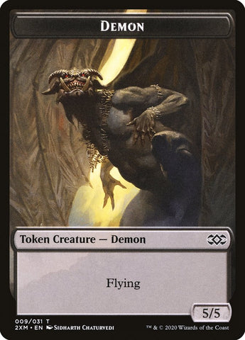 Demon [Double Masters Tokens]