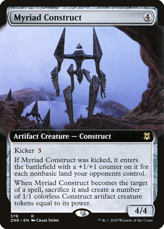 Myriad Construct (Extended) [Zendikar Rising Extended Art]