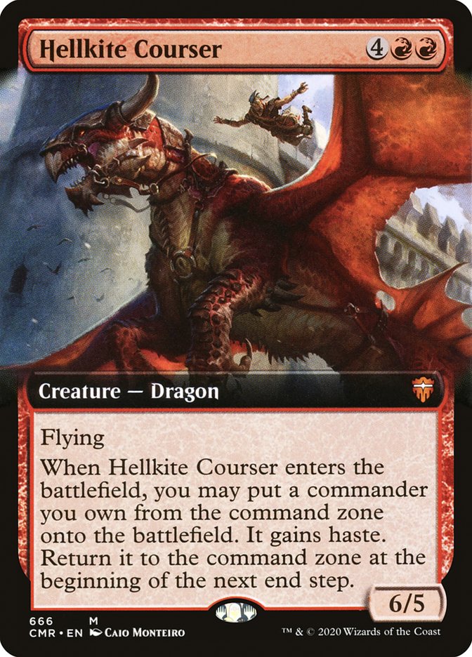 Hellkite Courser (Extended) [Commander Legends Extended]