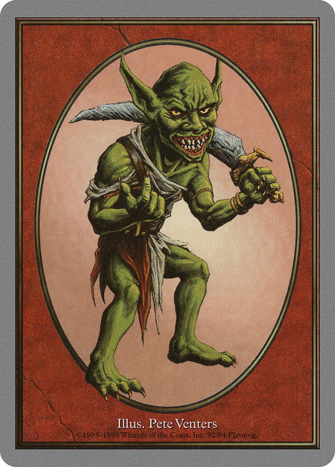 Goblin [Unglued Tokens]