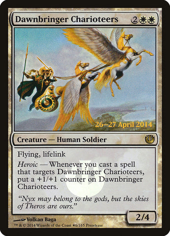 Dawnbringer Charioteers  [Journey into Nyx Prerelease Promos]