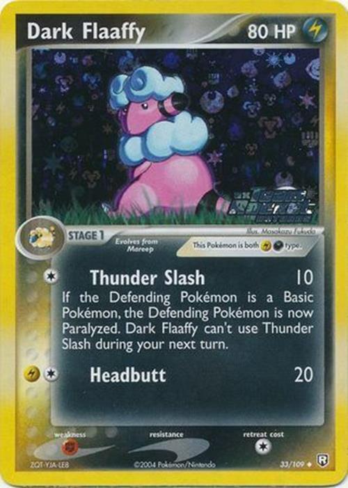 Dark Flaaffy (33/109) (Stamped) [EX: Team Rocket Returns]