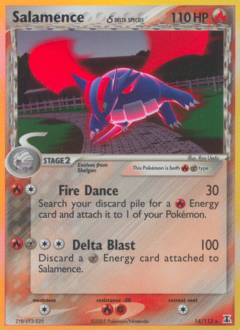 Salamence (14/113) (Delta Species) [EX: Delta Species]