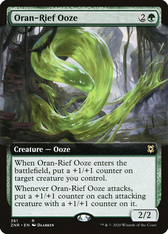 Oran-Rief Ooze (Extended) [Zendikar Rising Extended Art]