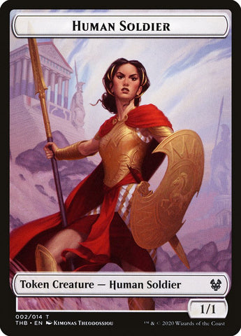 Human Soldier [Theros Beyond Death Tokens]