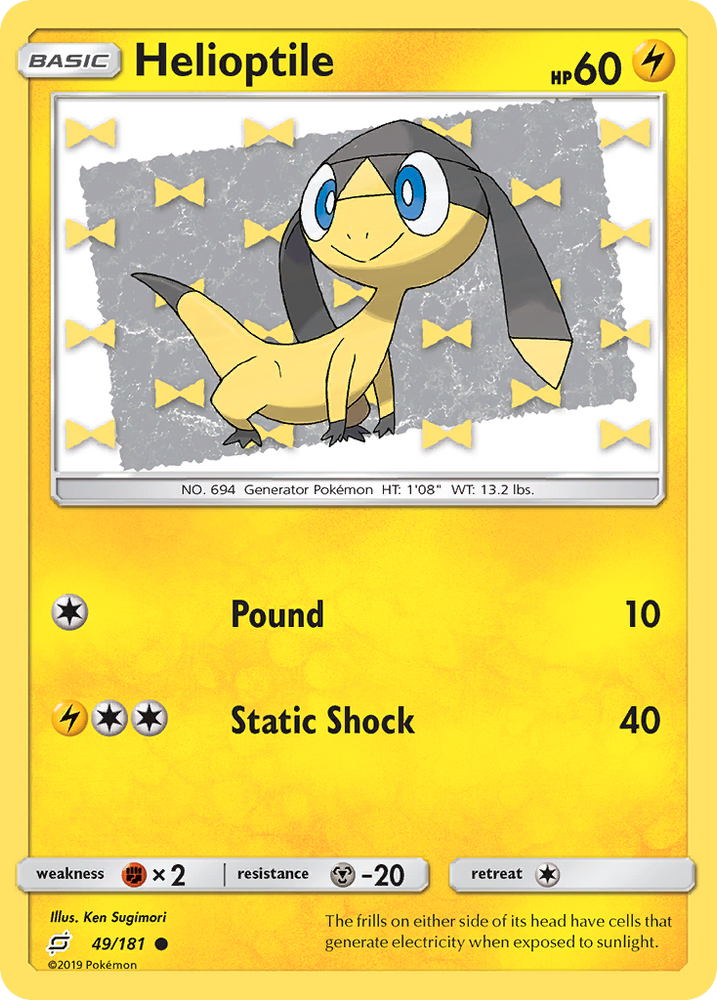 Helioptile (49/181) [Sun & Moon: Team Up]