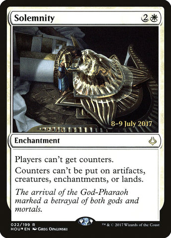Solemnity  [Hour of Devastation Prerelease Promos]