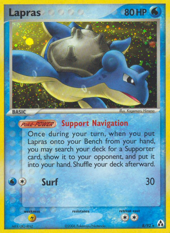 Lapras (8/92) [EX: Legend Maker]