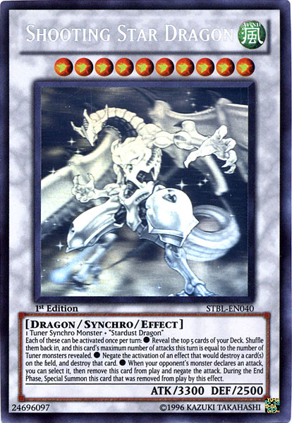 Shooting Star Dragon [STBL-EN040] Ultimate Rare